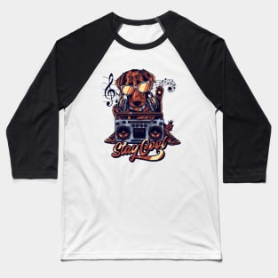 funny dog stay cool Baseball T-Shirt